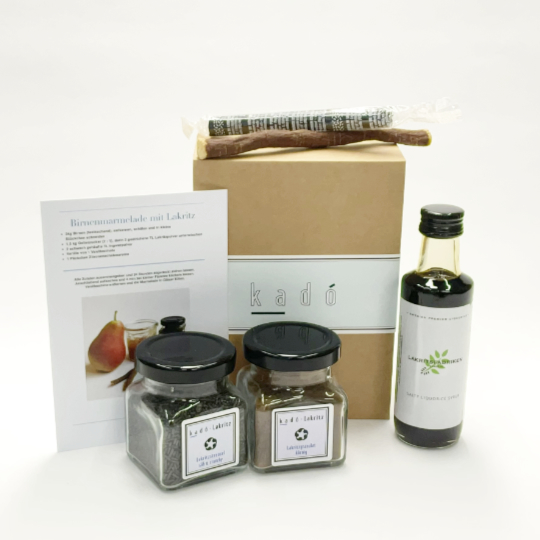 Lakritz-Kochkiste mit 2 Rezepten